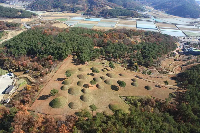 합천 옥전 고분군 장소 사진